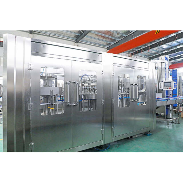 6000BPH Carbonated Soft Drink Washing Filling Capping 3 in 1 Machine
